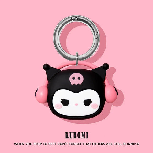 Cute Silicone AirTag Case Keychain For Apple AirTag