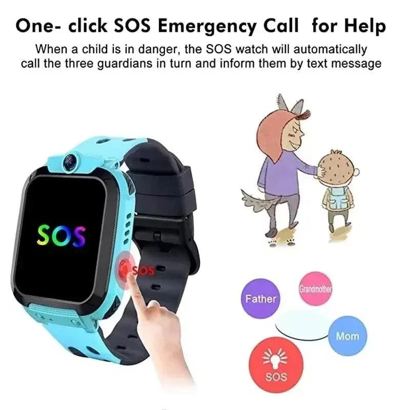 Lenovo 2026 New 5G Kids GPS Smart Watch