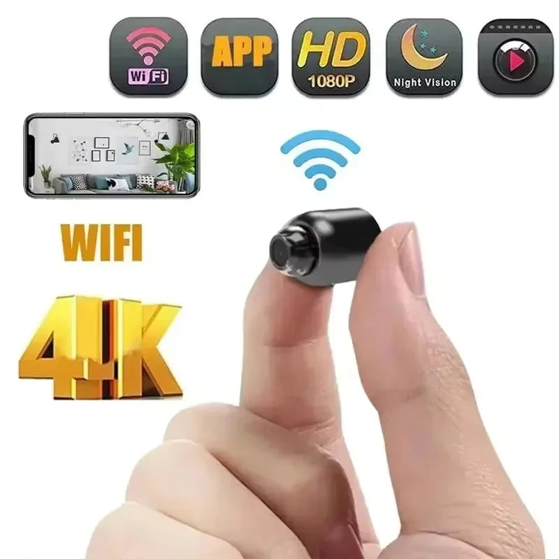 Mini Camera 1080P Clear Night Vision Lightweight Portable Premium